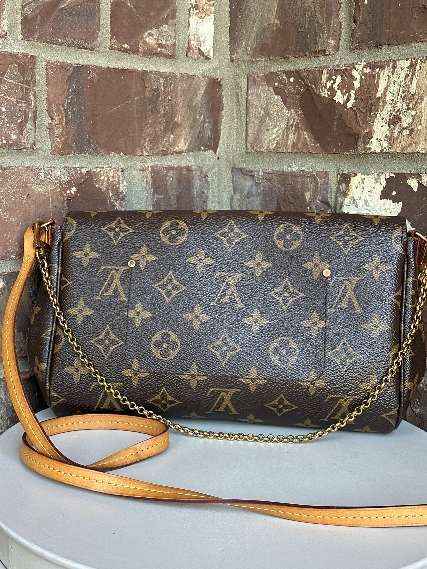 Louis Vuitton Favorite Handbag Monogram Canvas MM 83006