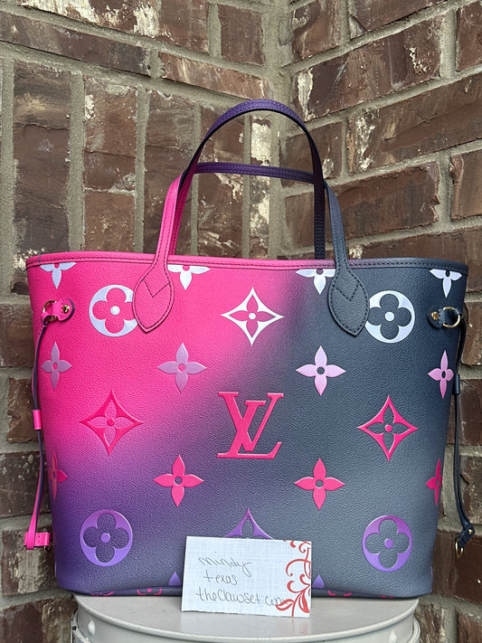 Louis Vuitton Midnight Fuchsia Neverfull 54567