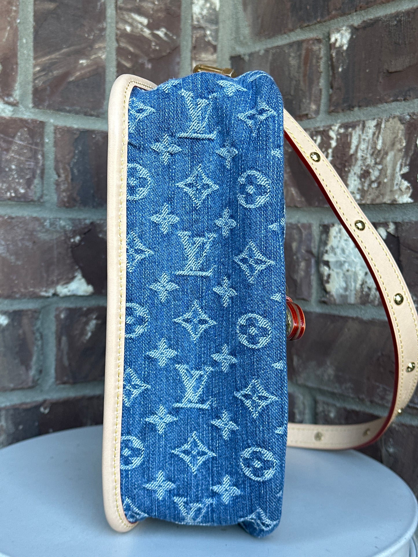 Louis Vuitton Diane NM Denim 57878