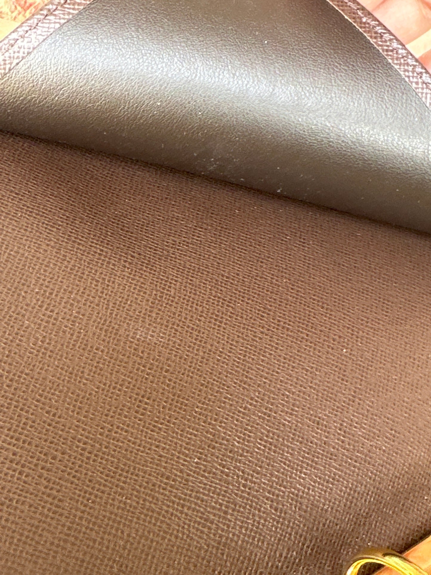 Louis Vuitton Monogram Agenda MM Ebene 52345