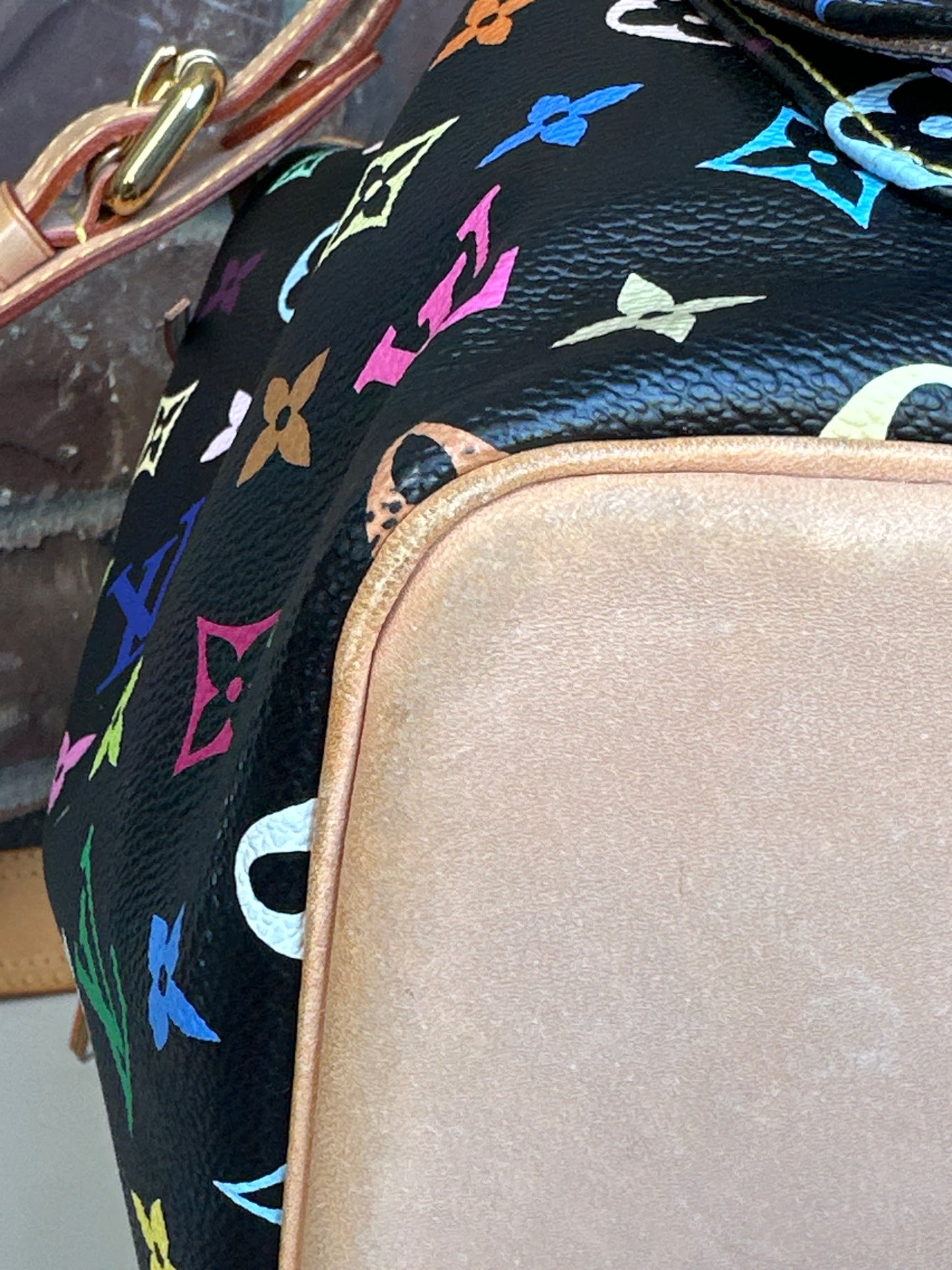 Louis Vuitton Petit Noe Handbag Monogram Multicolor 54679