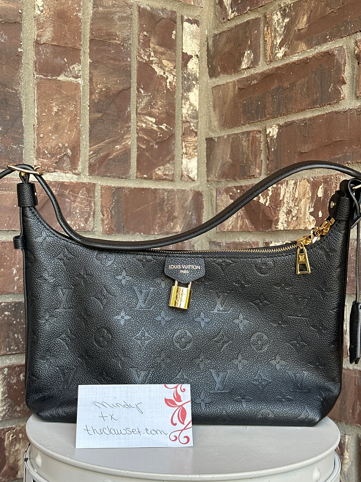 Louis Vuitton Sac Sport NM Handbag Empreinte Leather 41123
