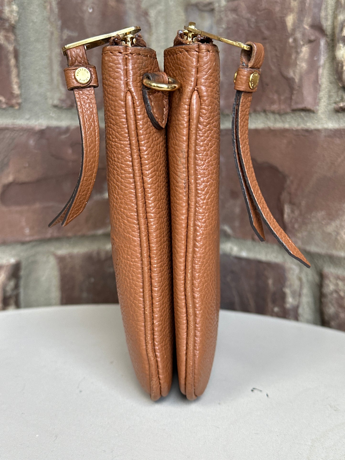 Louis Vuitton Double Zip Pochette Empreinte Giant 79098