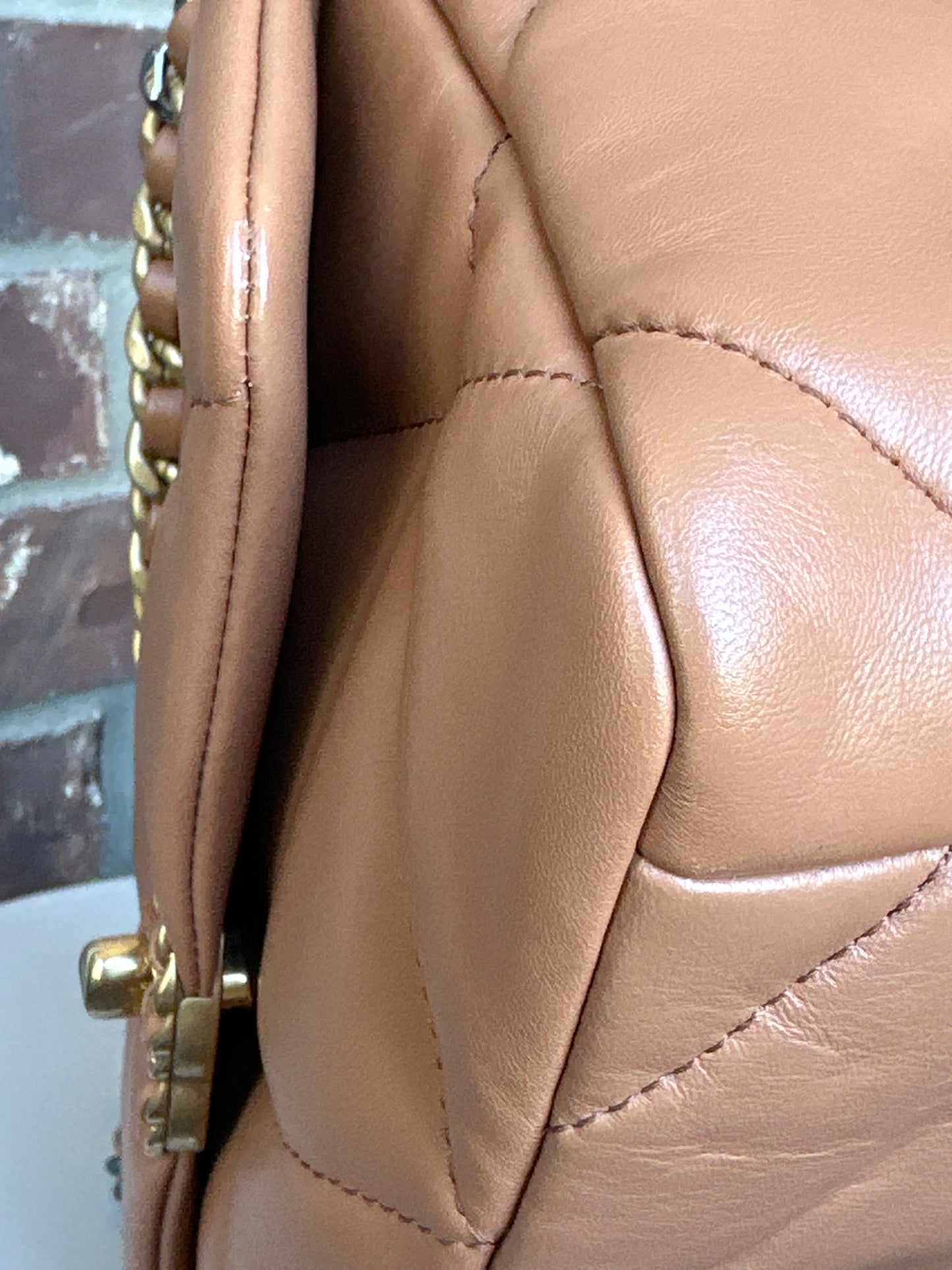 Chanel 19 Flap Bag Quilted Leather Medium 55534