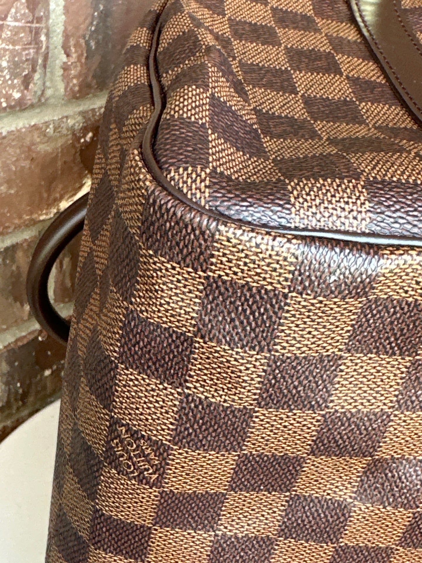 Louis Vuitton Speedy Bandouliere Bag Damier Ebene 30 90265
