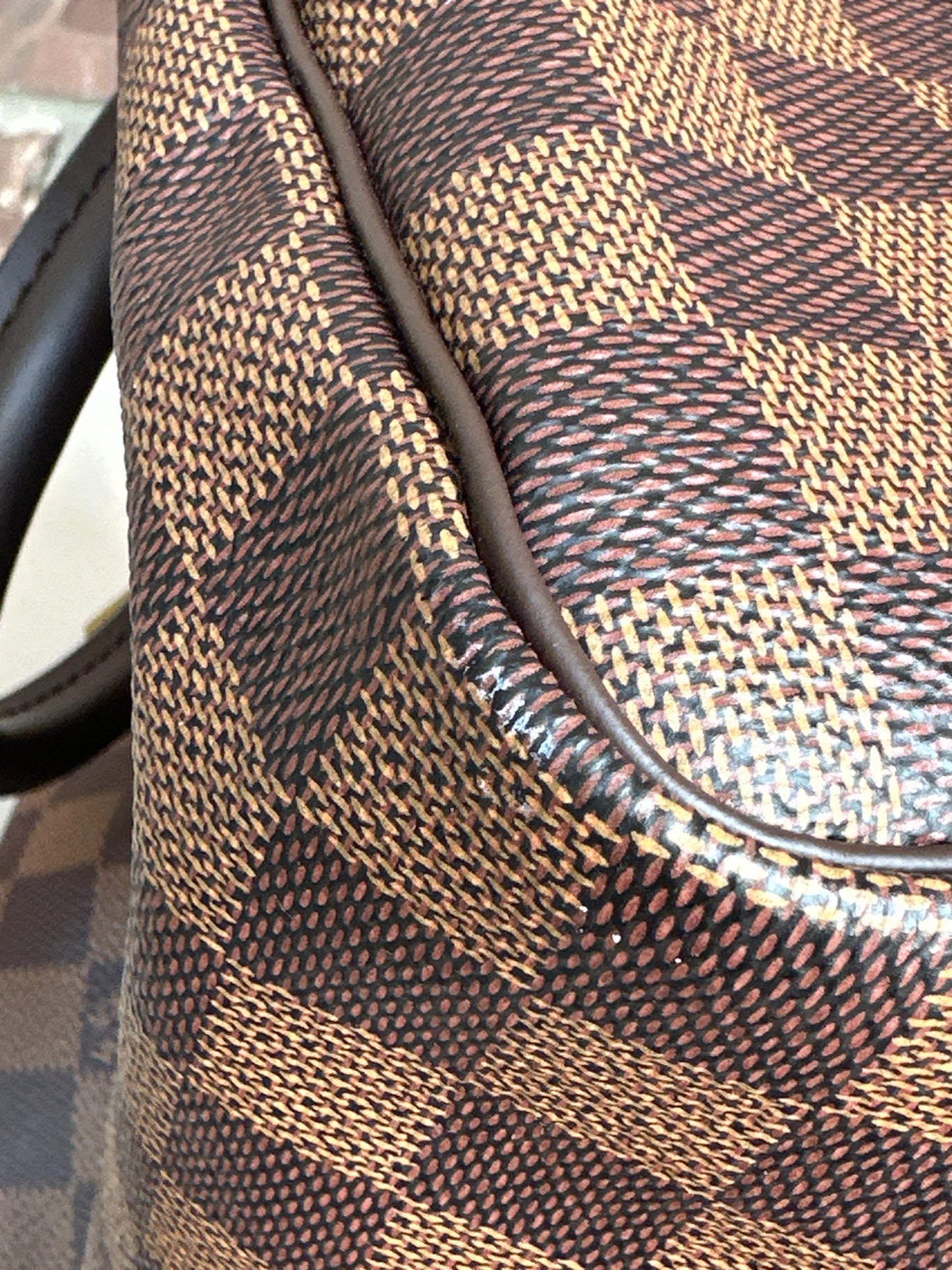 Louis Vuitton Speedy Bandouliere Bag Damier Ebene 25 76909