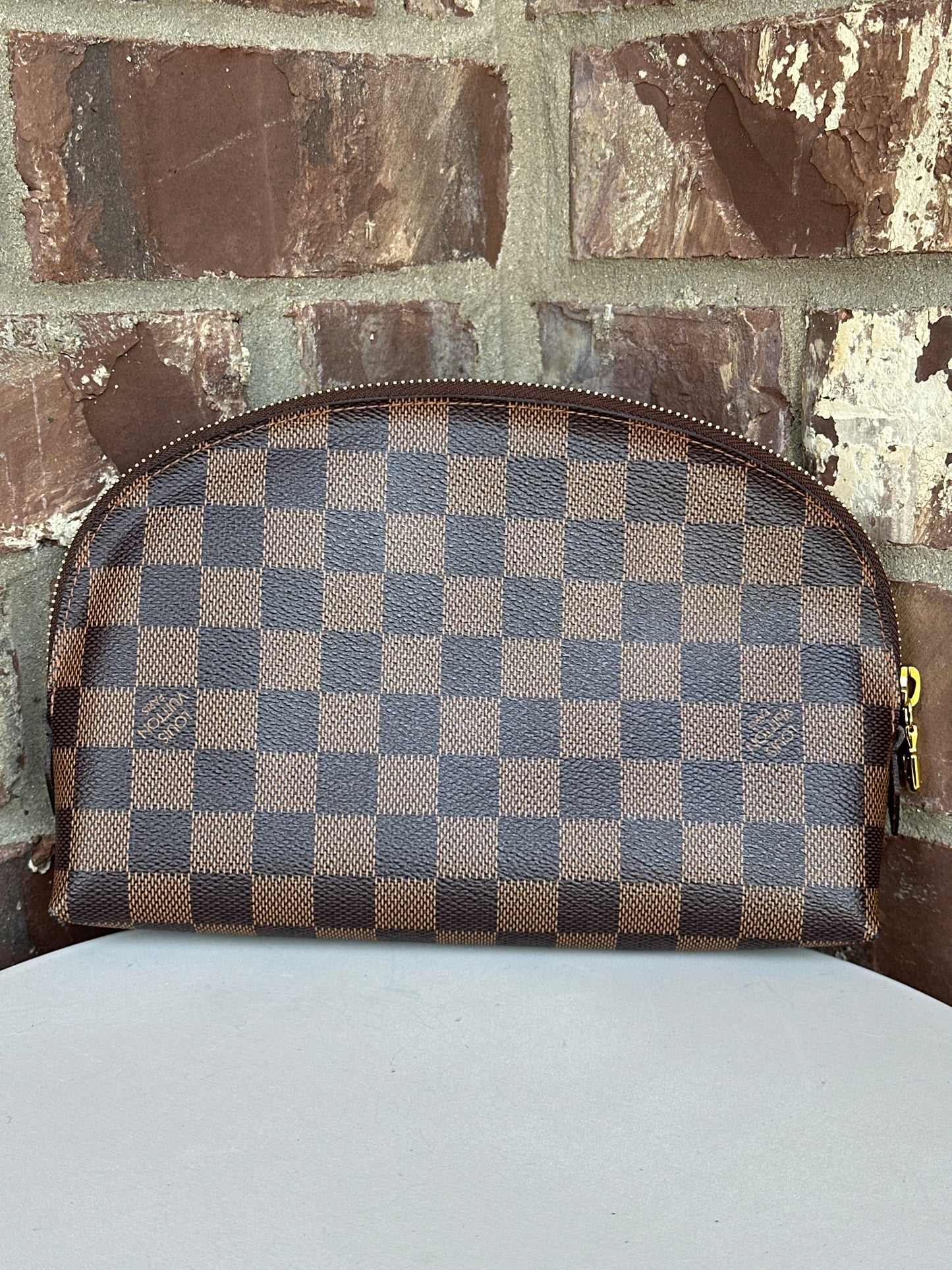 Louis Vuitton Cosmetic Pouch Monogram Canvas Ebene GM 59982