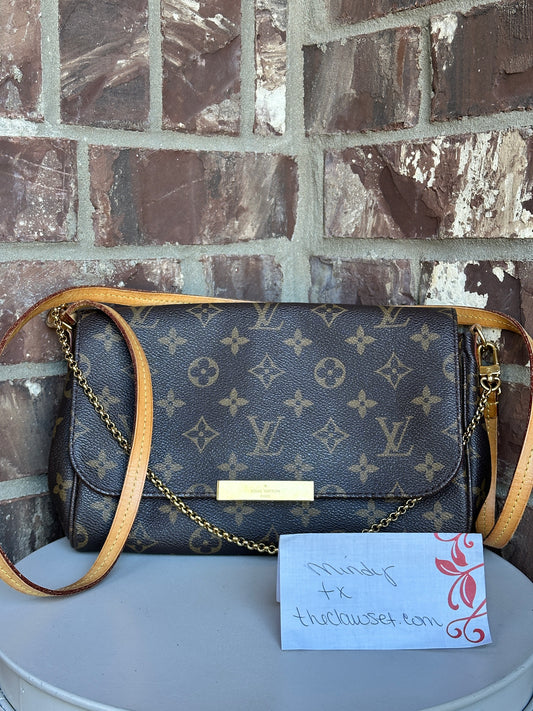 Louis Vuitton Favorite Handbag Monogram Canvas MM 21134