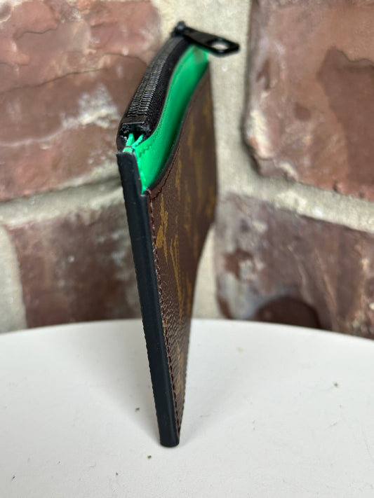 Louis Vuitton Coin Card Holder Macassar Monogram Canvas 46898