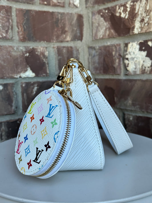 Louis Vuitton x Takashi Murakami Marellini Epi Leather with Monogram Multicolor 59923