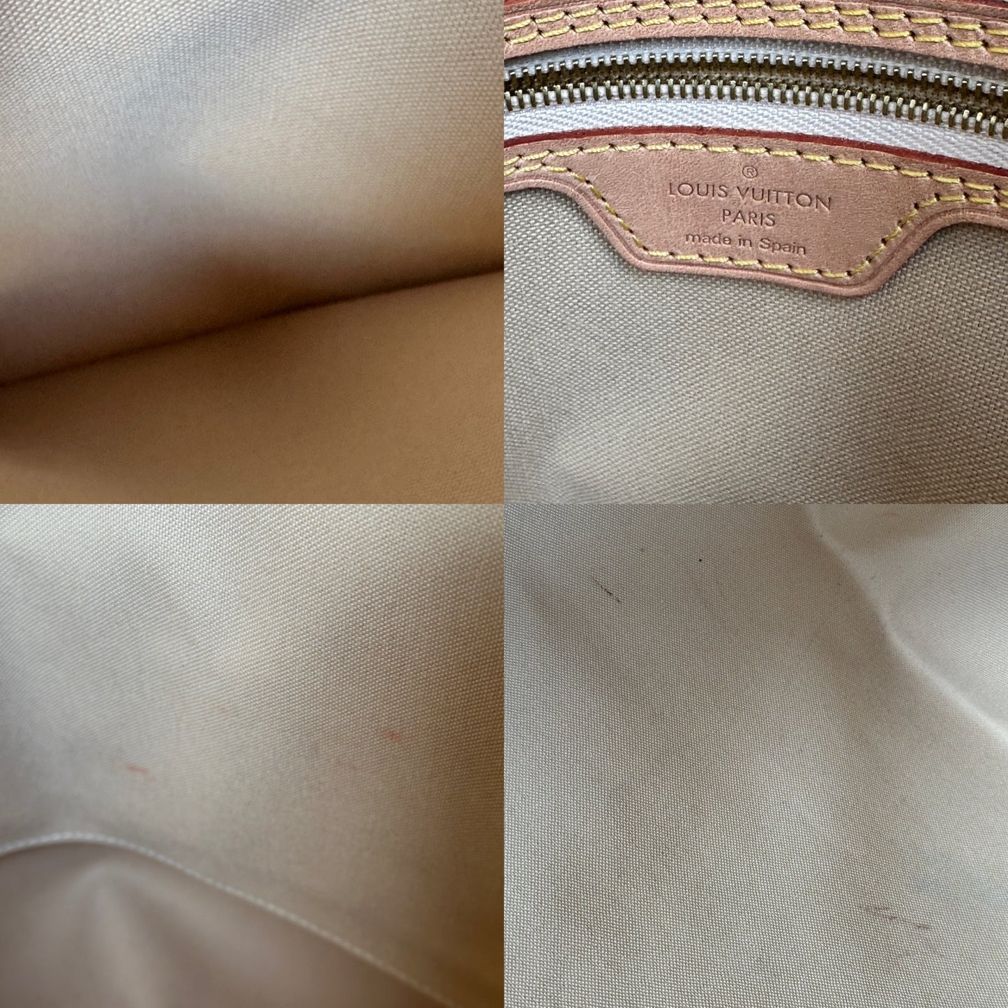 Louis Vuitton All In Handbag Damier Azur Canvas MM 67322