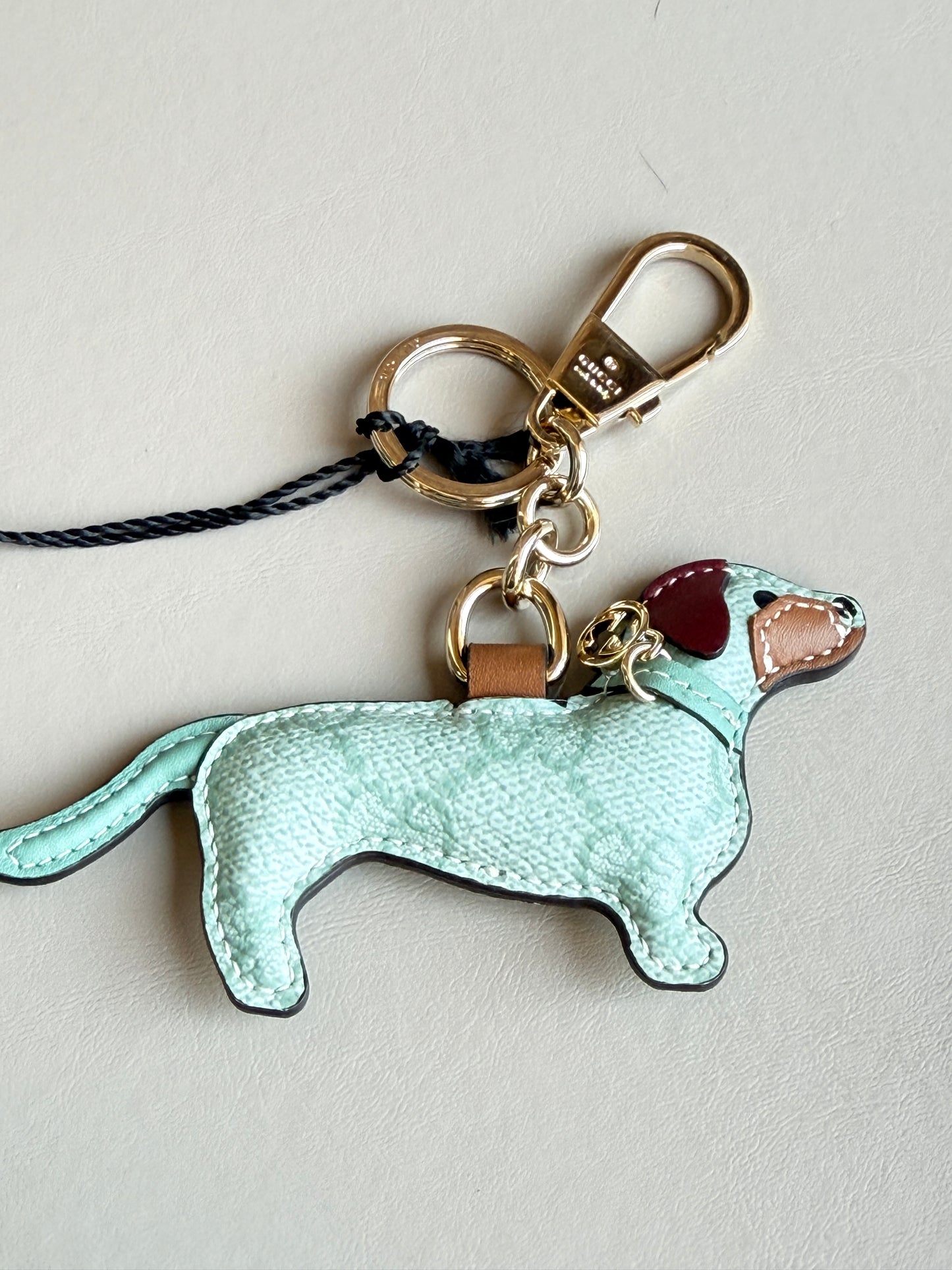 Gucci Dog Shaped Bag Charm 43265