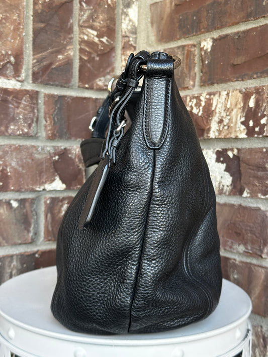 Prada Zip Hobo Vitello Phenix Medium 29574