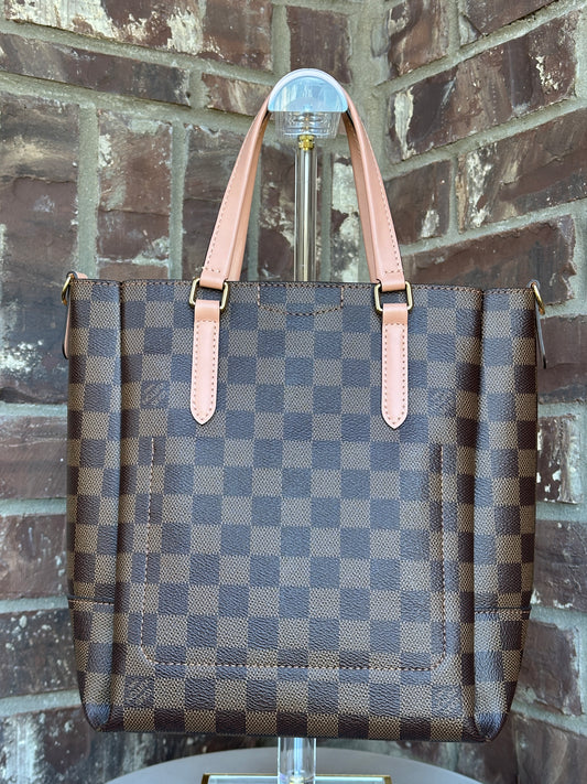 Louis Vuitton Belmont Tote Damier Ebene PM 42896