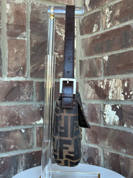 Fendi Baguette Bag Zucca Canvas 11437