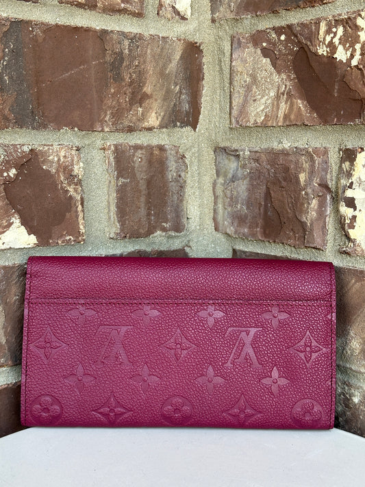 Louis Vuitton Sarah Empreinte Wallet 40034