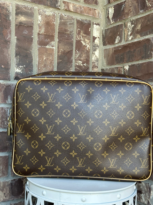 Louis Vuitton Reporter Bag Monogram Canvas GM Brown 45768