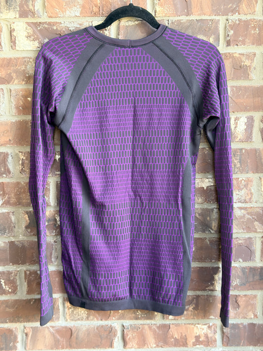 Lululemon Swiftly Tech Long Sleeve Shirt Size 6 Purple w/ Thumbholes