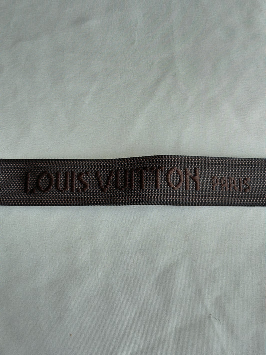 Louis Vuitton Jacquard Monogram Adjustable Shoulder Strap Brown 83455-3