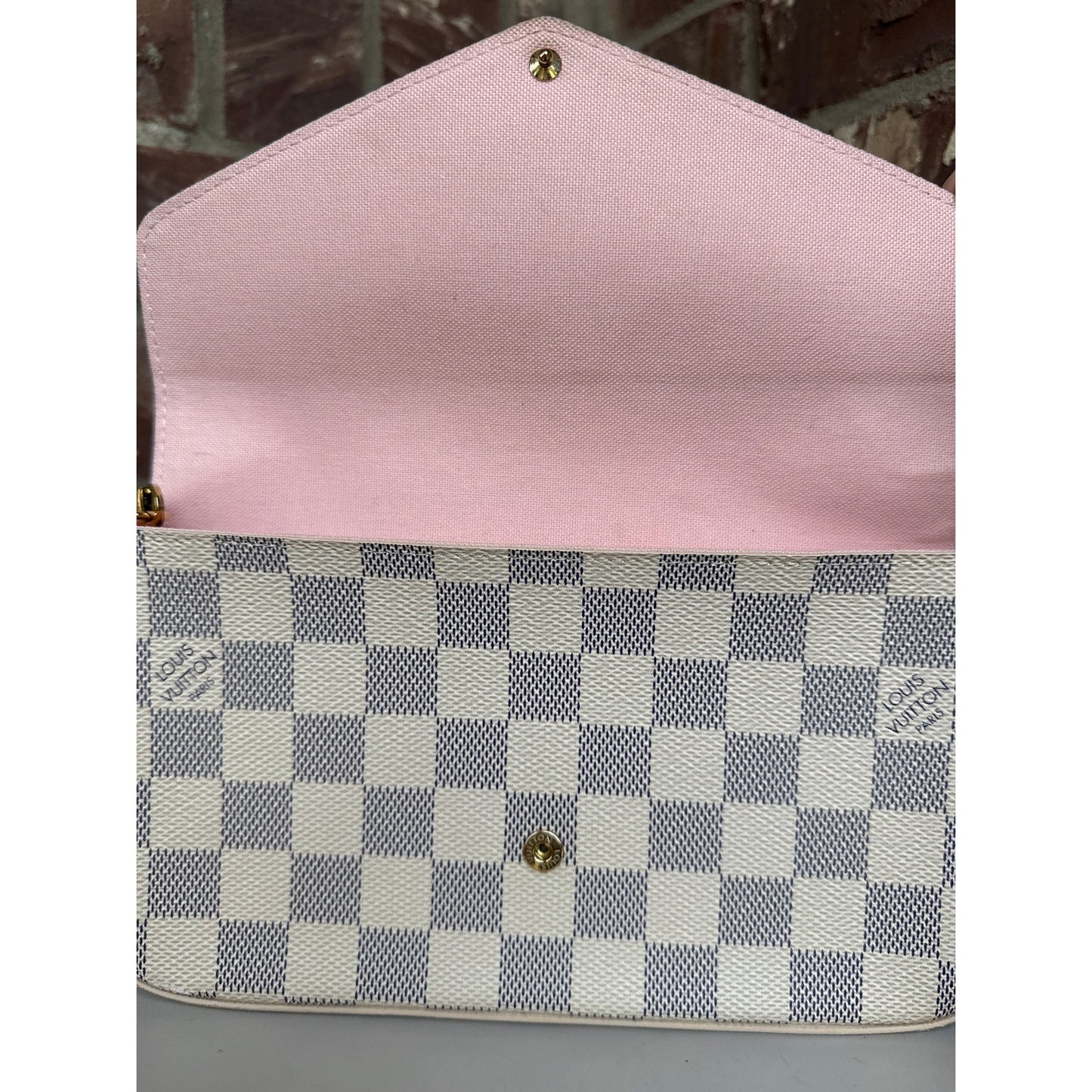 Louis Vuitton Felicie Damier Azur 56678