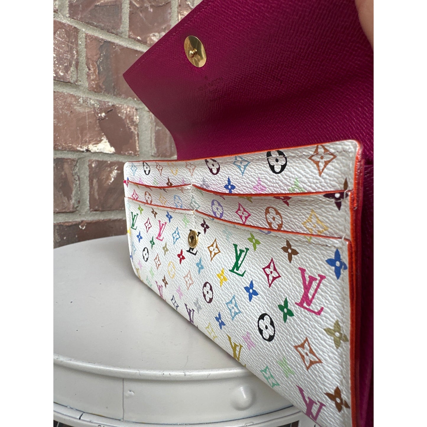 Louis Vuitton Multicolor Sarah Wallet 87234