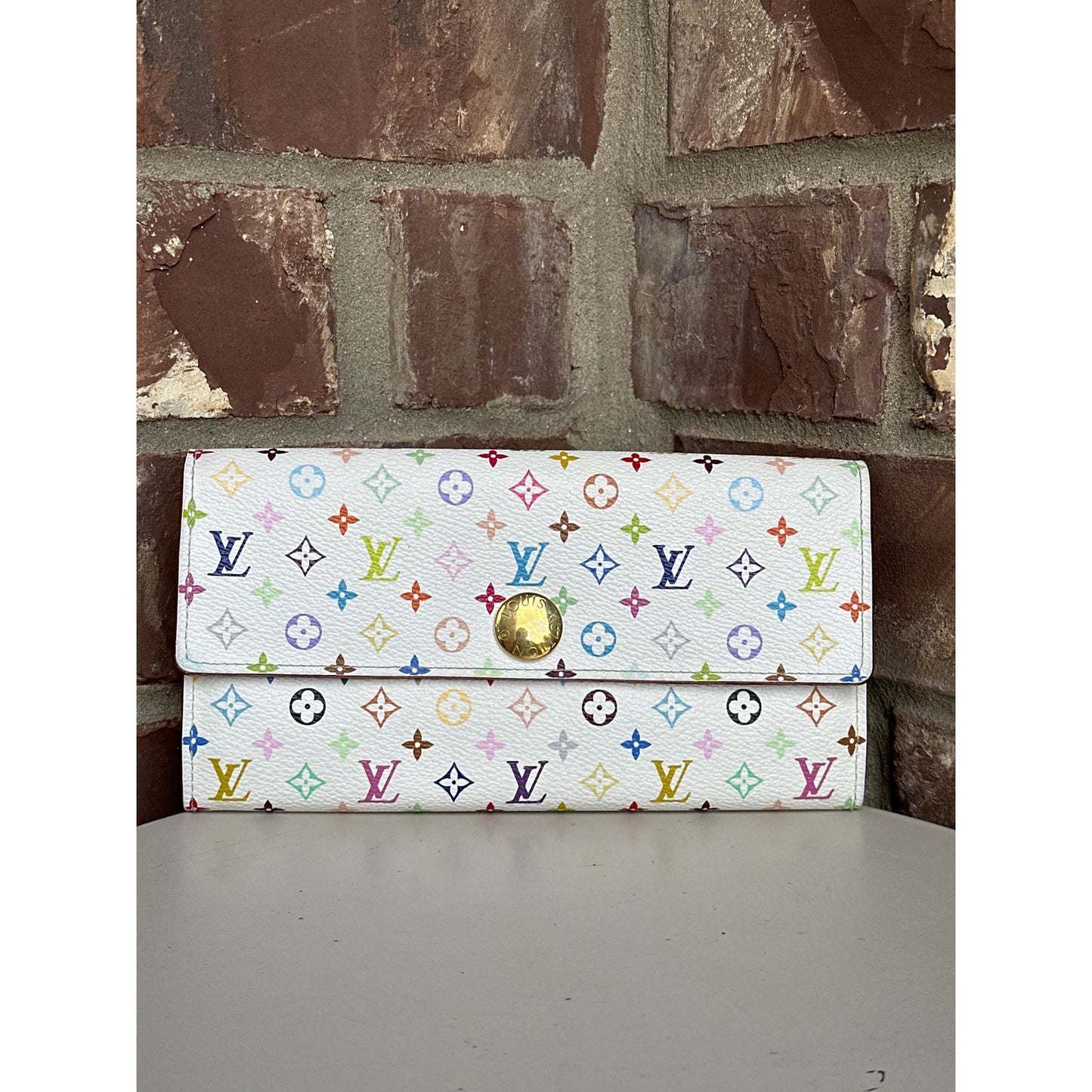Louis Vuitton Multicolor Sarah Wallet 87234