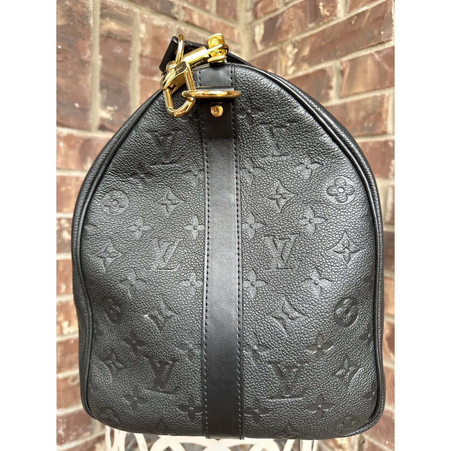 Louis Vuitton Monogram Giant Empreinte Keepall 45 Bandoulière 41123