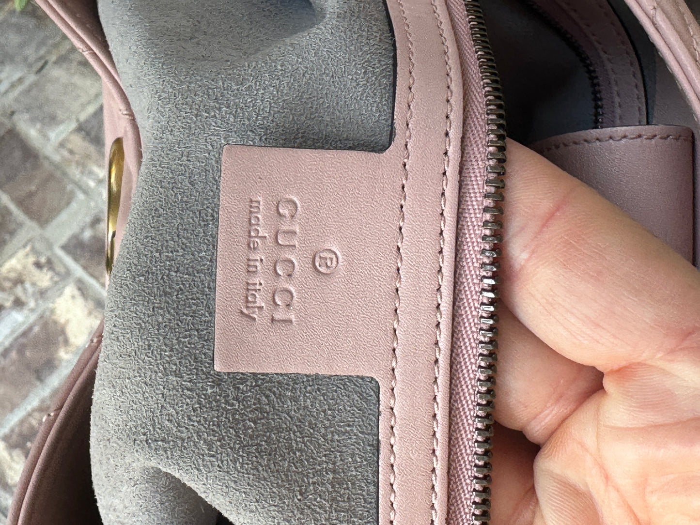 Gucci Calfskin Matelasse Medium GG Marmont Tote