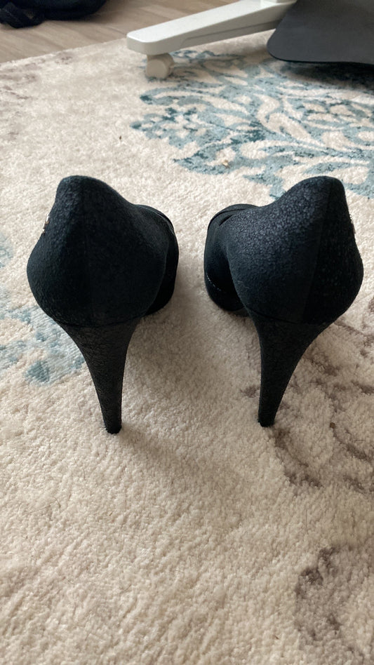 Chanel Interlocking CC Heels