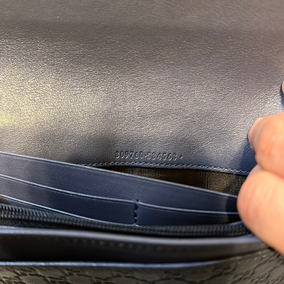 Gucci Long Belted Buckle Wallet