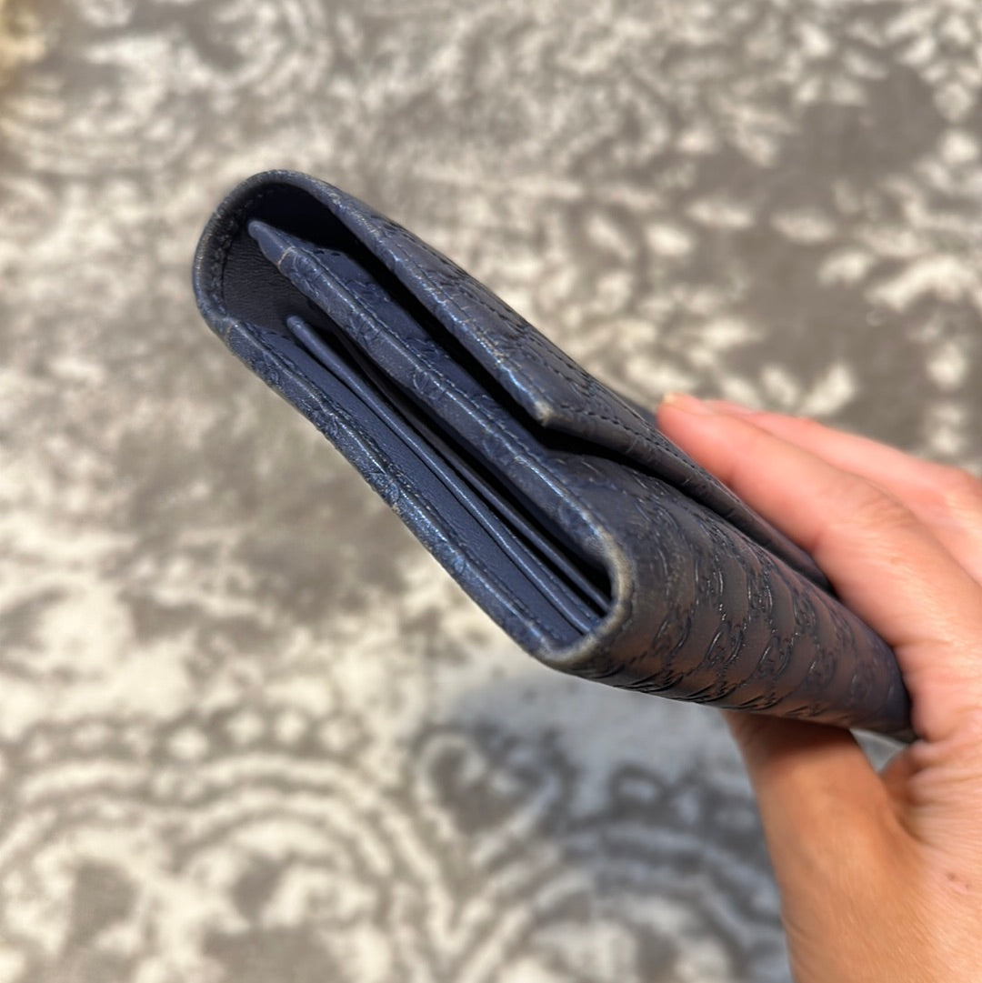 Gucci Long Belted Buckle Wallet