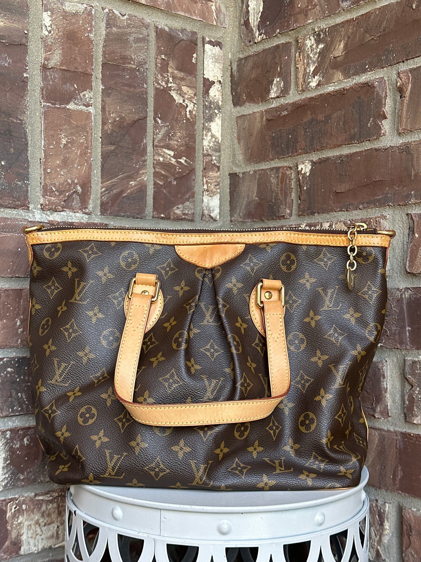 Louis Vuitton Palermo Handbag Monogram Canvas PM 84321