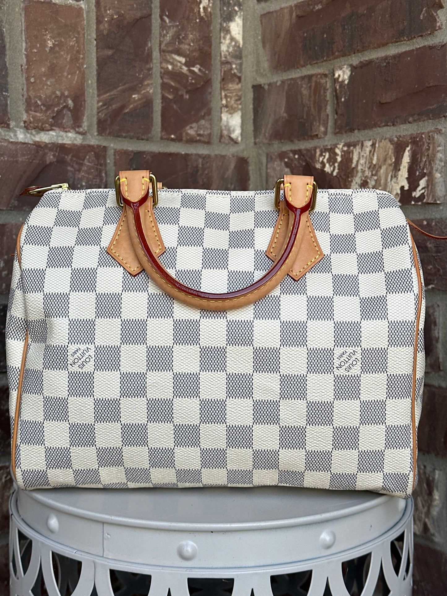 Louis Vuitton Speedy Damier Azur 25