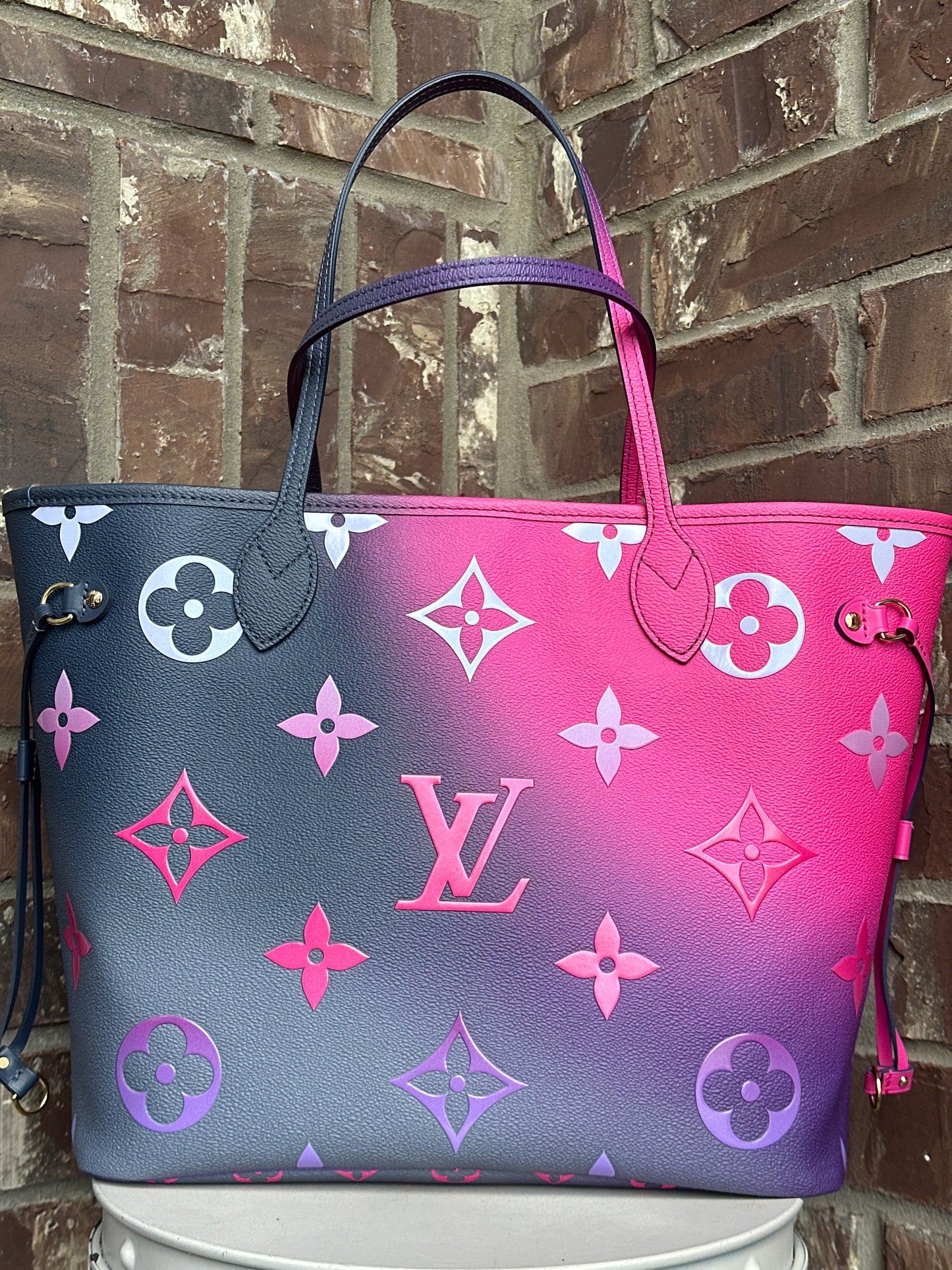 Louis Vuitton Midnight Fuchsia Neverfull 54567
