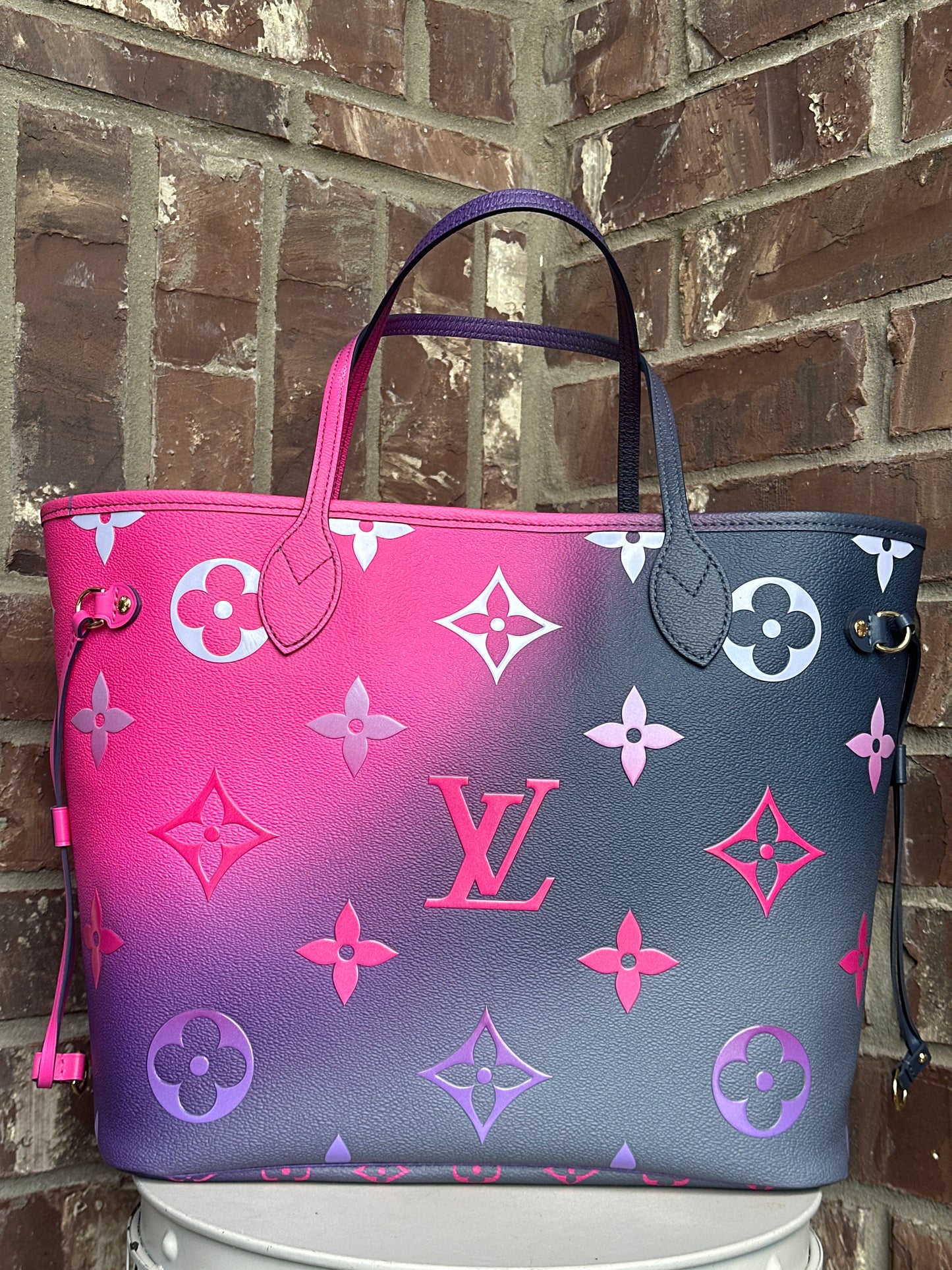 Louis Vuitton Midnight Fuchsia Neverfull 54567