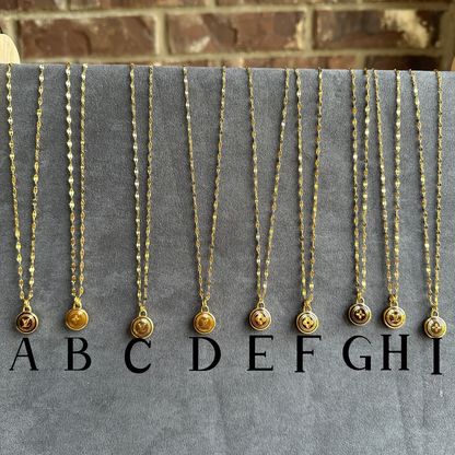 Upcycled Designer Charm Necklace . . . a second story, reimagined