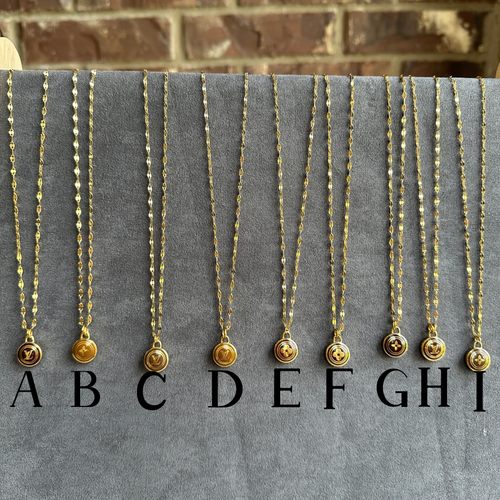 Upcycled Designer Charm Necklace . . . a second story, reimagined