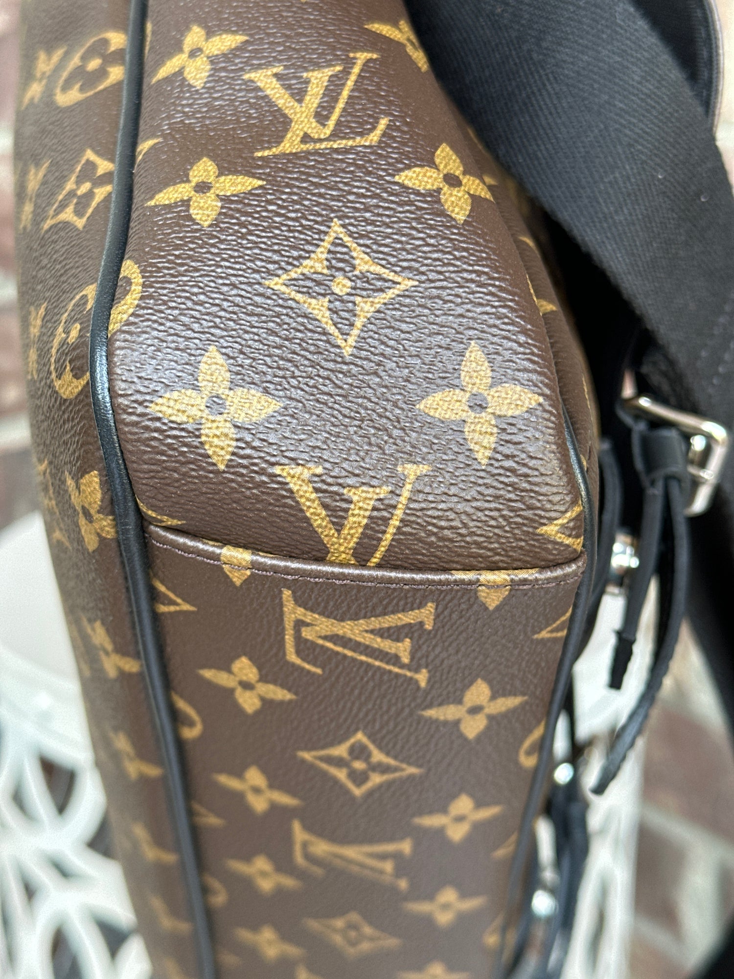 Louis Vuitton Christopher Messenger Bag Macassar Monogram Canvas – The  Clawset