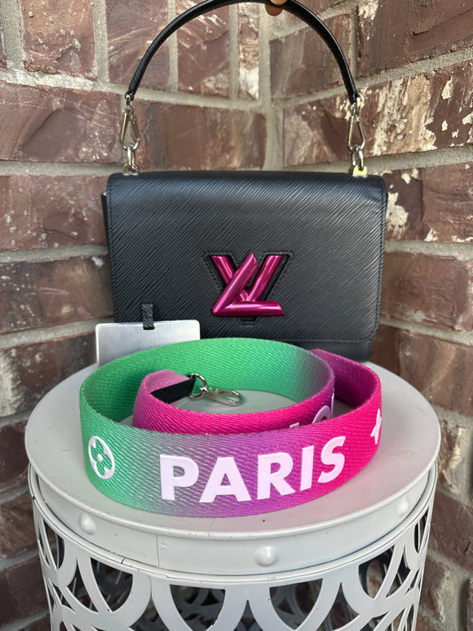 Louis Vuitton Twist Strap Top Handle Bag Epi Leather MM 43113