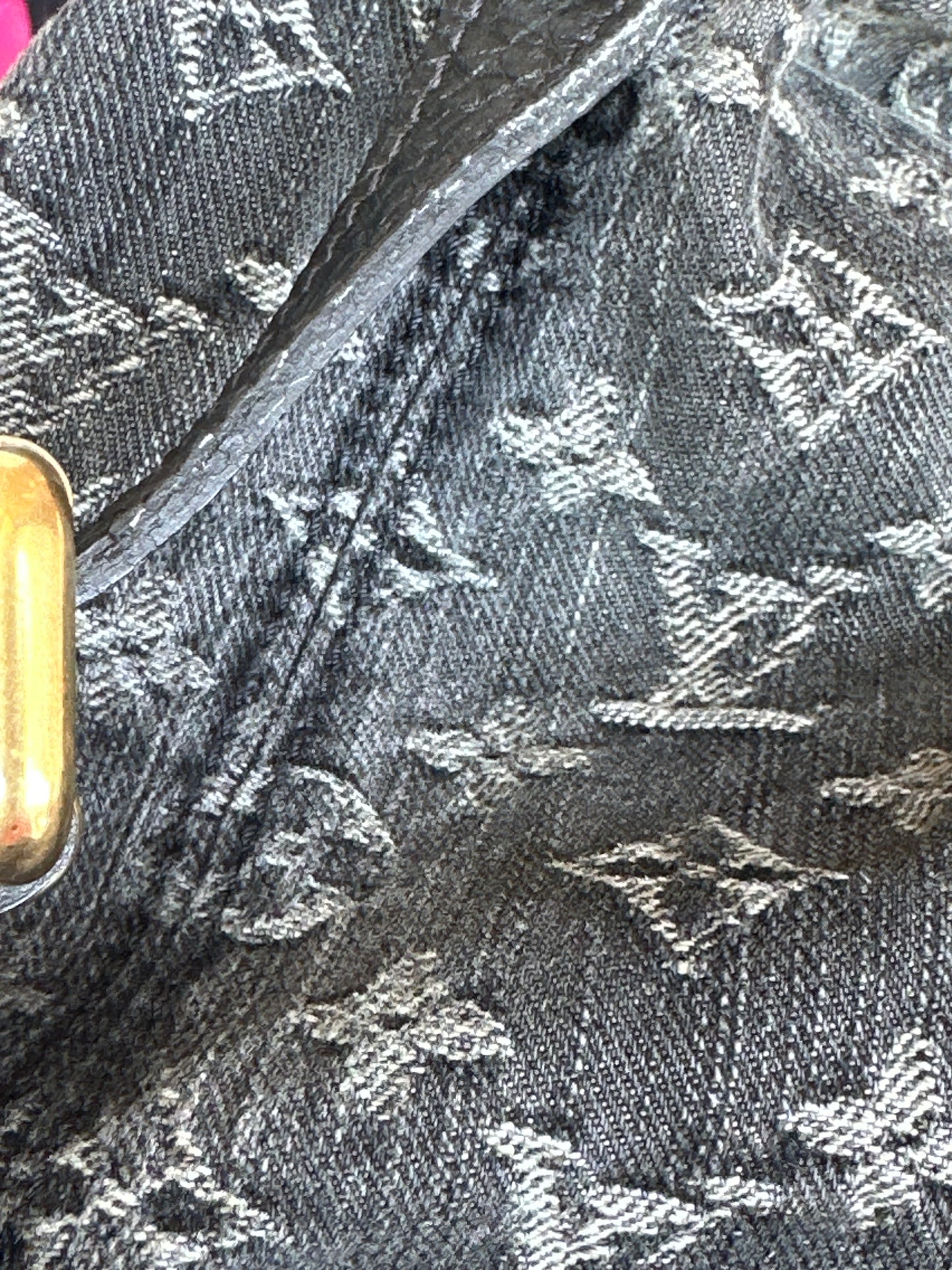 Louis Vuitton Cabby MM Denim 545907