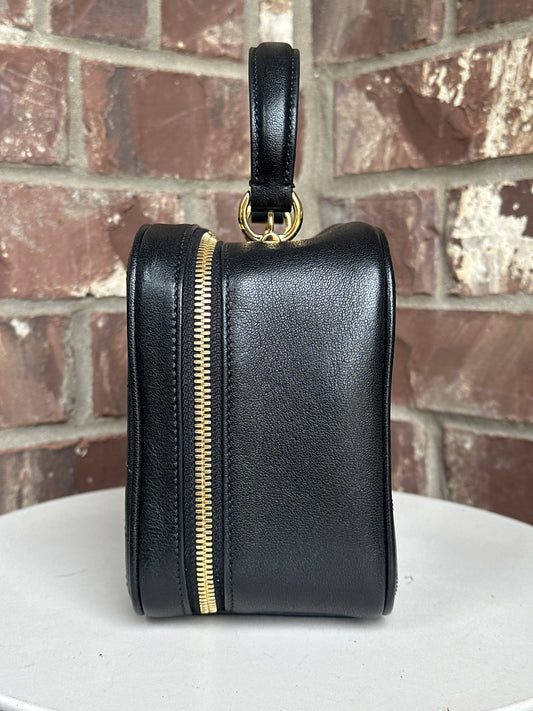 Gucci Blondie NM Top Handle Shoulder Bag Diagonal Quilted Leather 90004