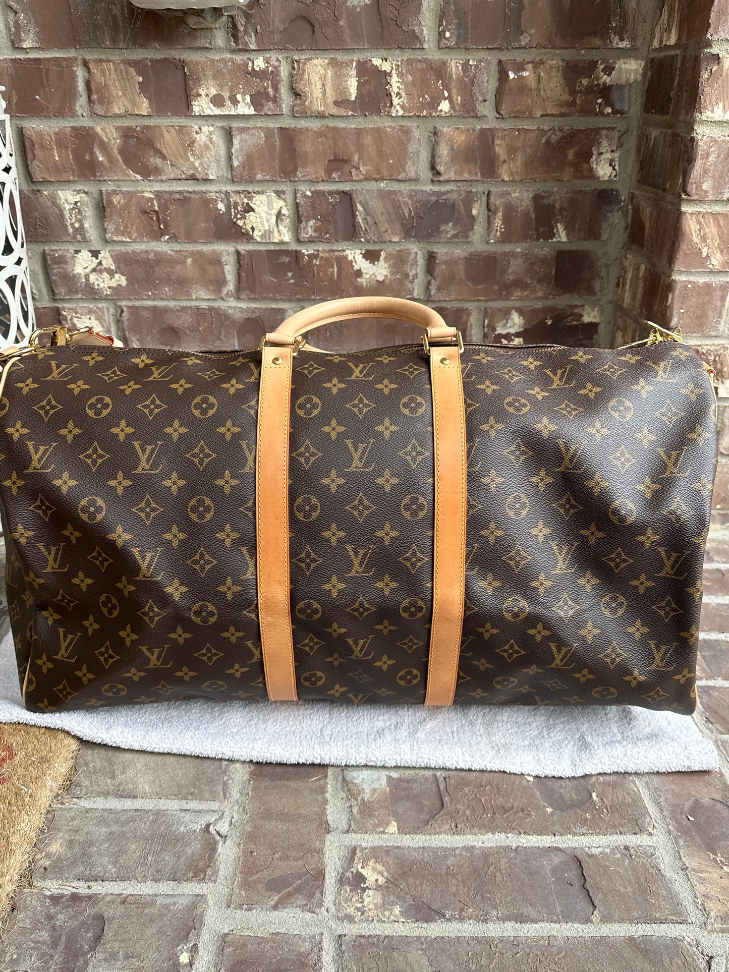 Louis Vuitton Keepall Bandouliere Bag Monogram Canvas 55