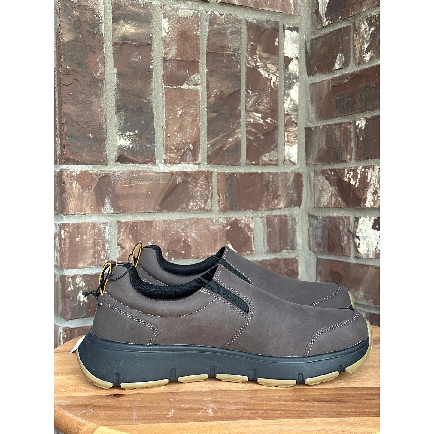 Gerry Moc II Men’s Slip On Brown Size 9