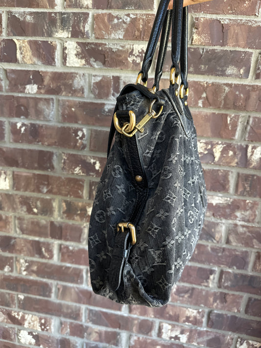 Louis Vuitton Cabby MM Denim 545907