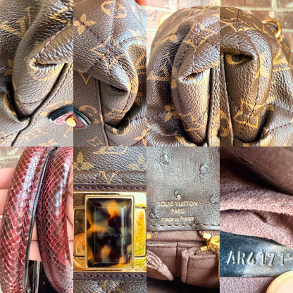 Louis Vuitton Exotique Handbag Monogram Etoile MM	78456