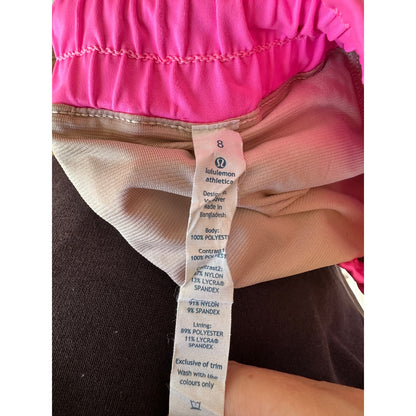 Lululemon Shake & Break Shorts Size 8
