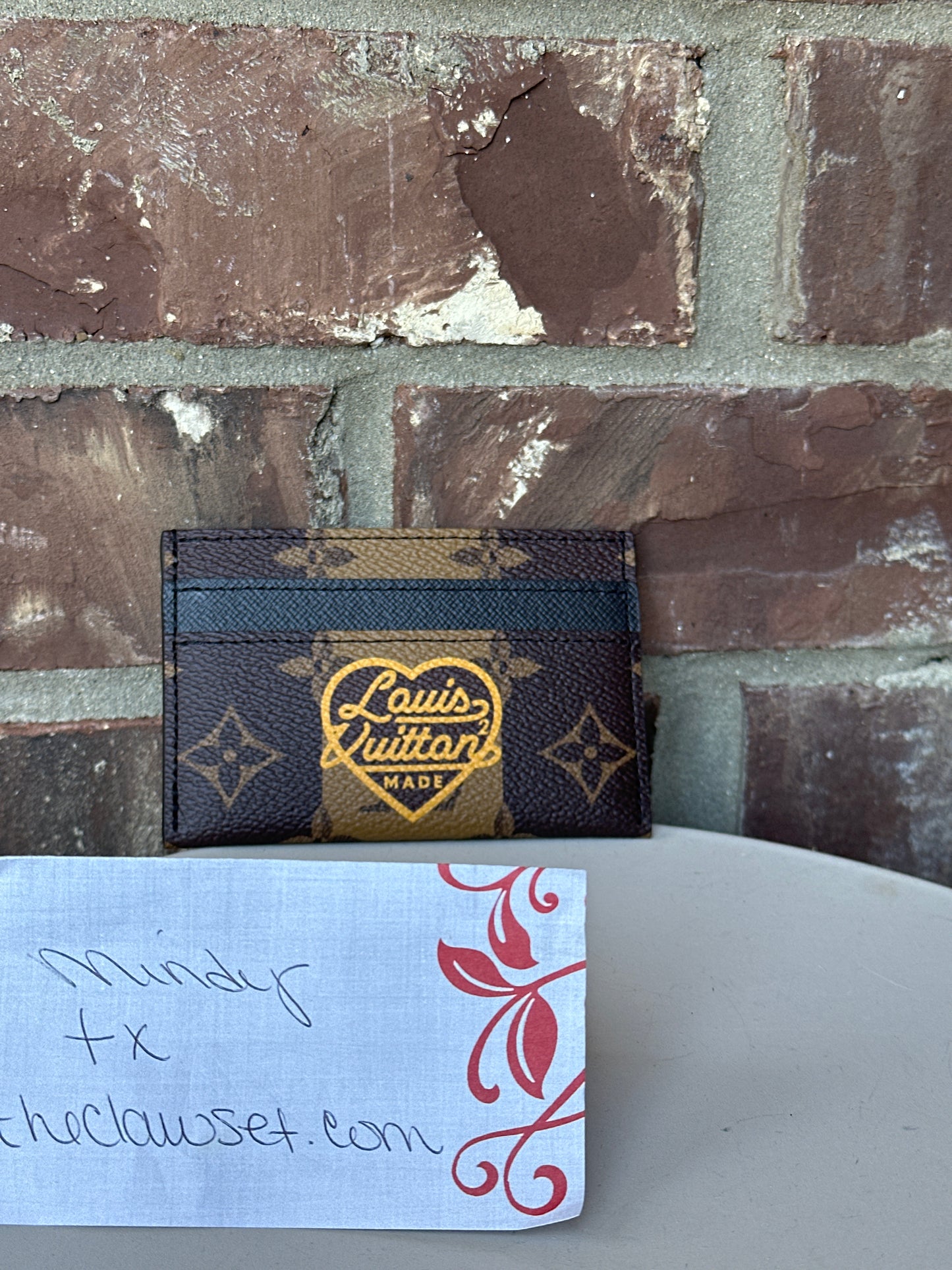 Louis Vuitton x Nigo Double Card Holder Monogram 69908