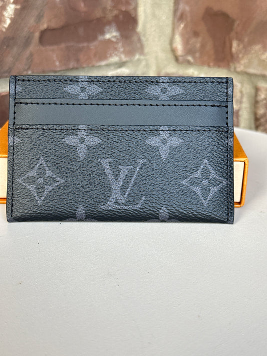 Louis Vuitton Double Card Case Eclipse