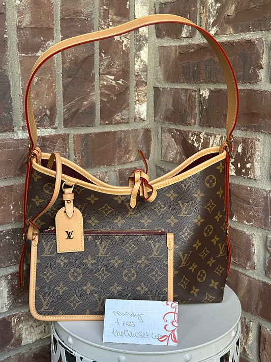 Louis Vuitton CarryAll Hobo Monogram Canvas PM 79989