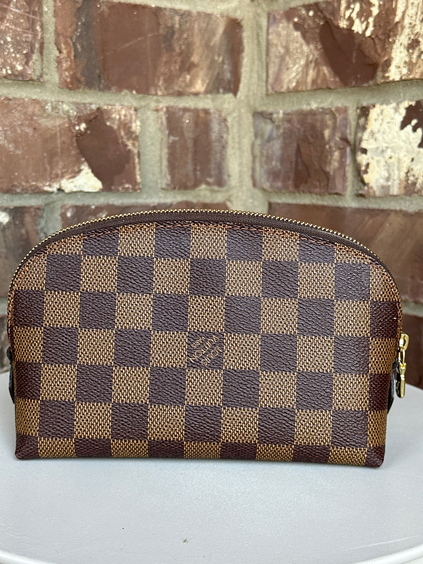 Louis Vuitton Damier Ebene Cosmetic Pouch